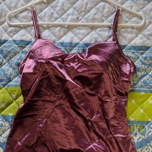 Built-in Bra Satin Cami